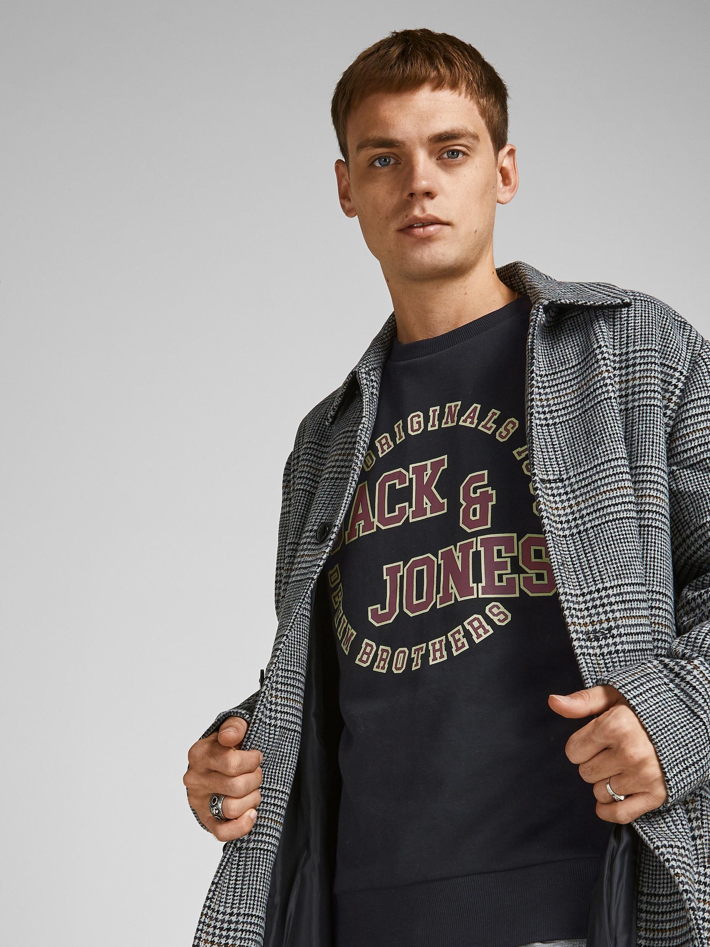 Vêtements Sweat-shirt JORARON JACK & JONES en Noir 