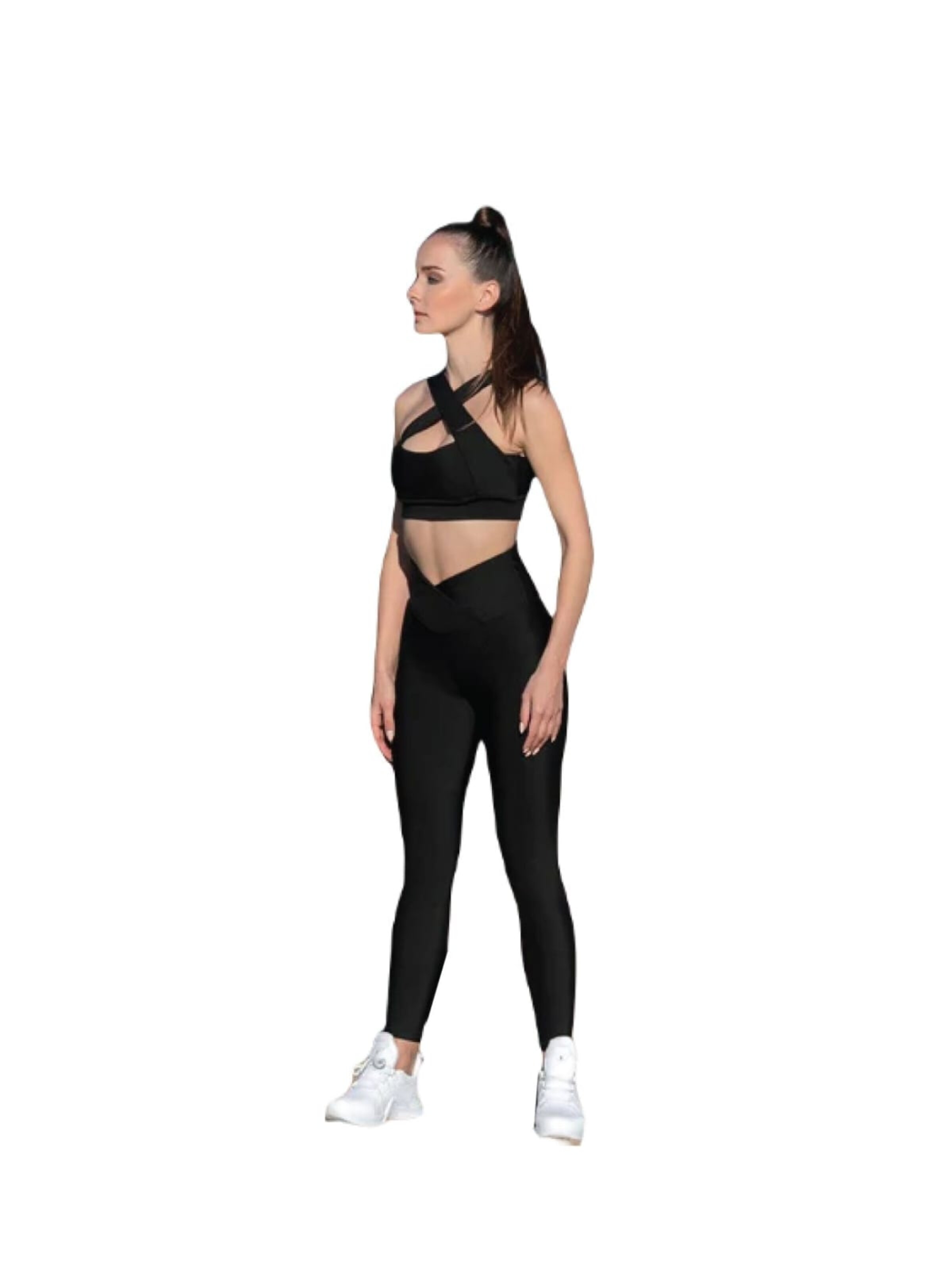 Lismina Slimfit Leggings‌‌‌‌‌‌‌‌‌‌ in Schwarz