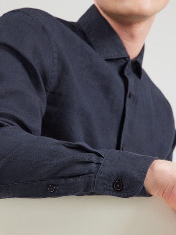 Superdry & Co Regular Fit Paita 'RIVIERA' värissä sininen