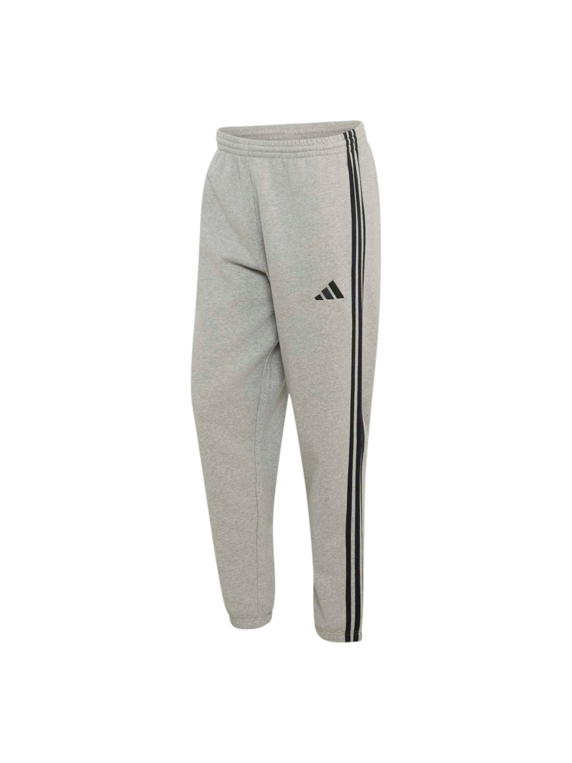 ADIDAS SPORTSWEAR Tapered Workout Pants in Grey: front