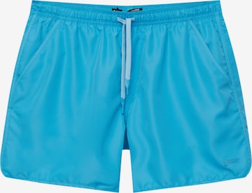 Pull&Bear Badeshorts i blå: forside