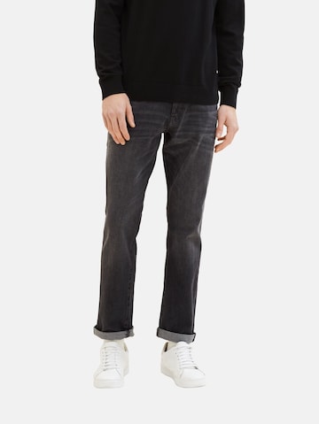 TOM TAILOR Regular Jeans 'Marvin' in Black: front