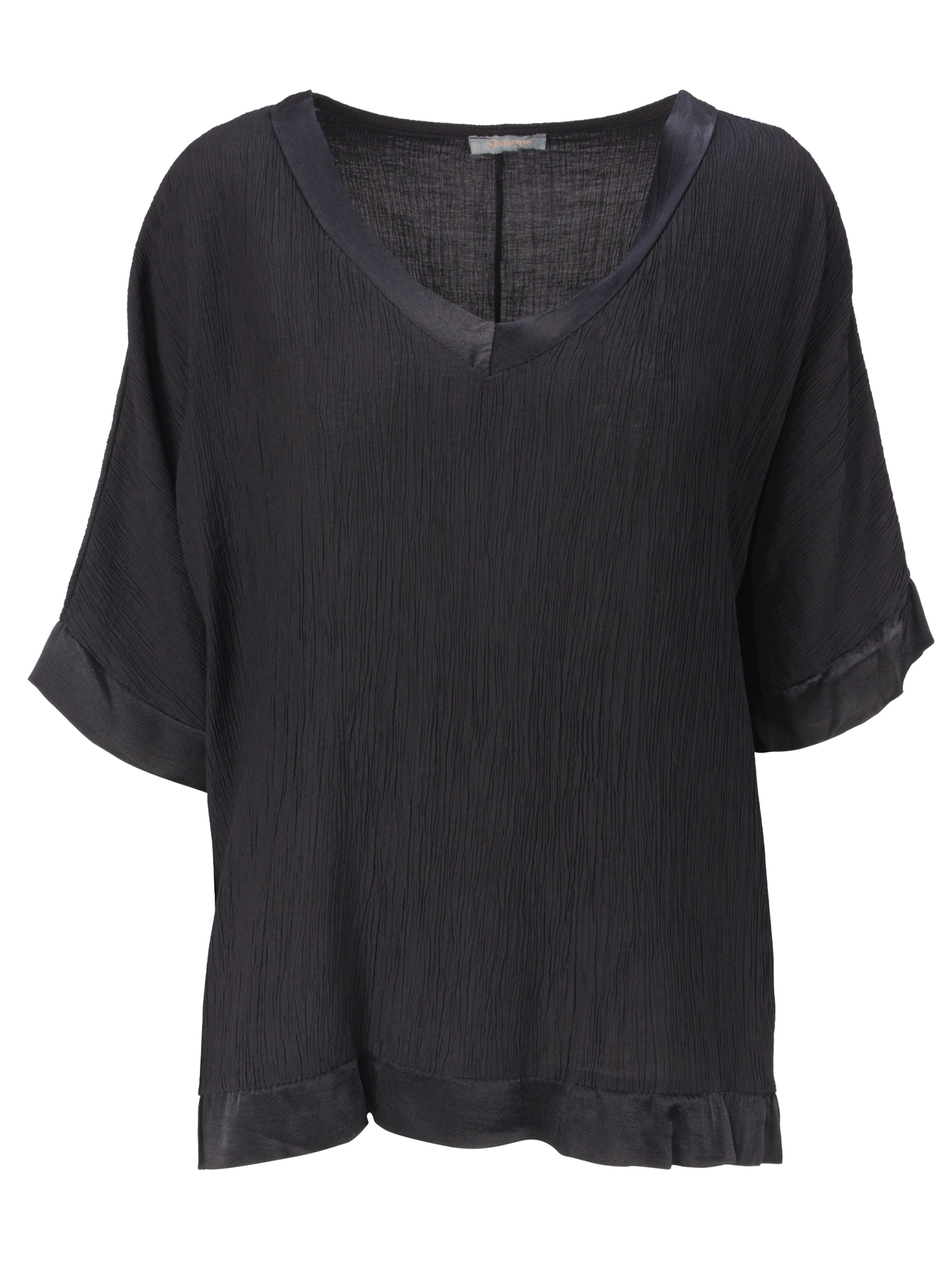 Chemisier 'Stella' Seasons of April en noir : devant