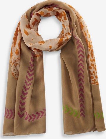 CODELLO Scarf in Brown: front