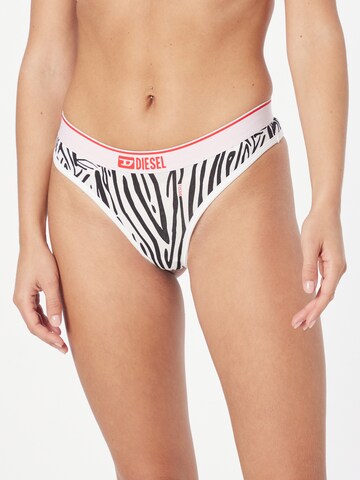 DIESEL - Tanga 'STARSEY' em vermelho: frente