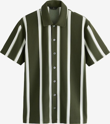 Next Regularny krój Koszula w kolorze zielony: przód