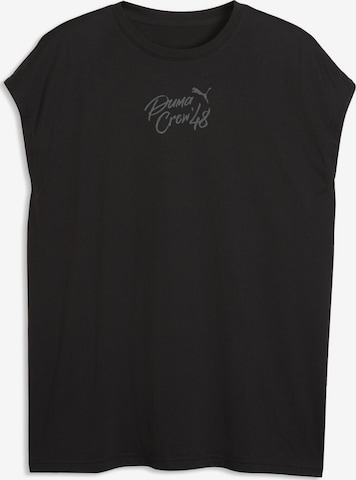 T-Shirt fonctionnel PUMA en noir : devant
