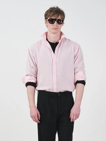Maglietta di Giesto in rosa: frontale