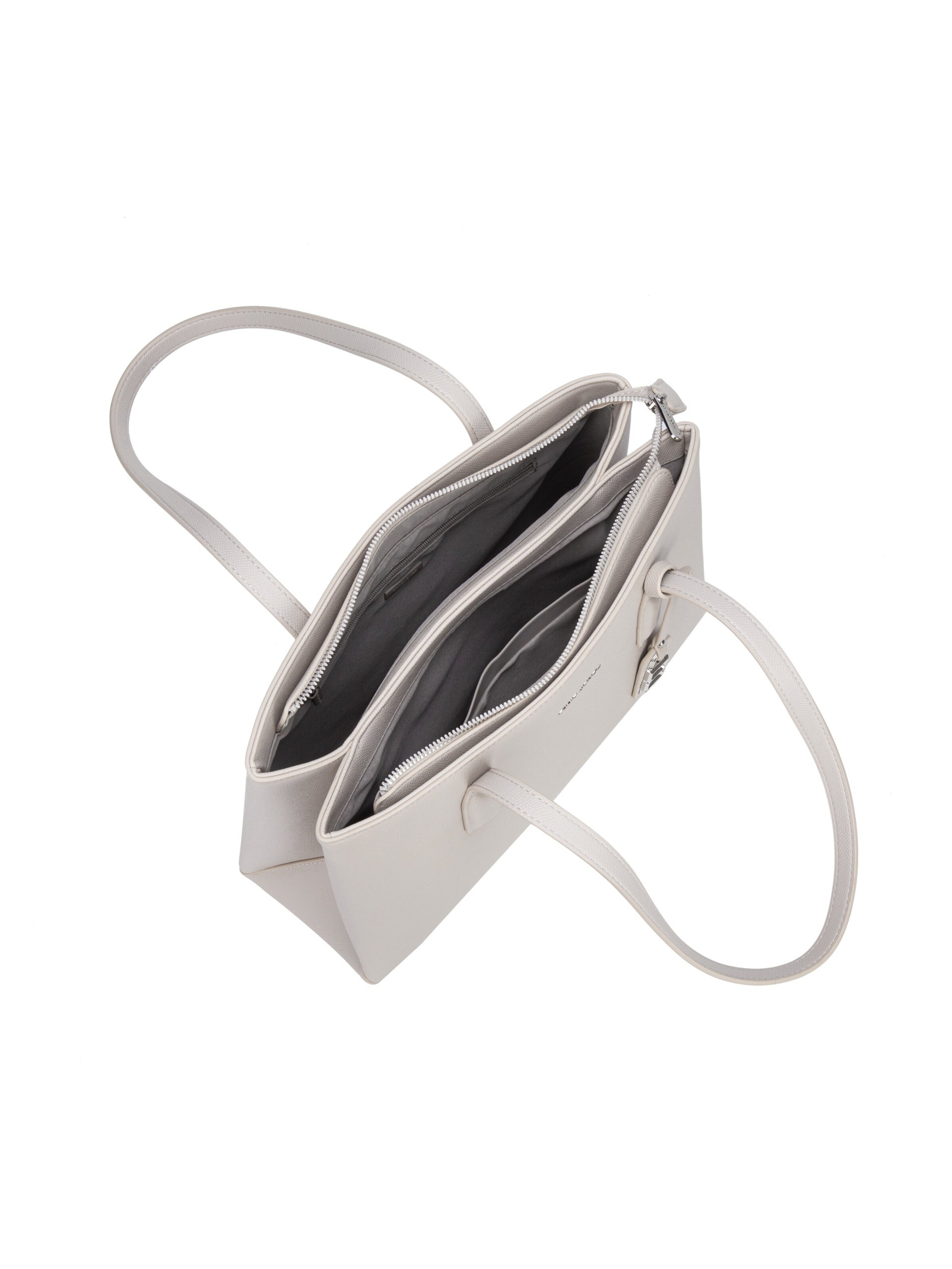 Borsa a spalla 'Borsa a Spalla David Jones Ecopelle Saffiano Doppi Manici' di David Jones in beige