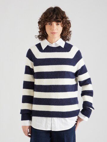 BOSS - Pullover 'Febisan' em azul: frente