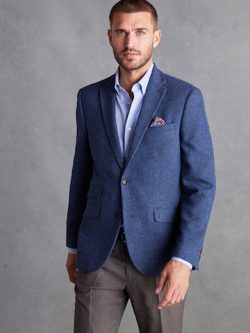 Coupe regular Veste de costume 'Nova Fides' Next en bleu : devant
