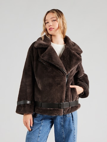 VERSTIQUE Övergångsjacka i brun: framsida