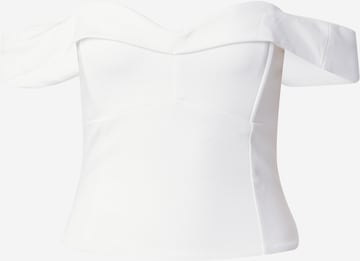 millane - Top 'Elora' em branco: frente