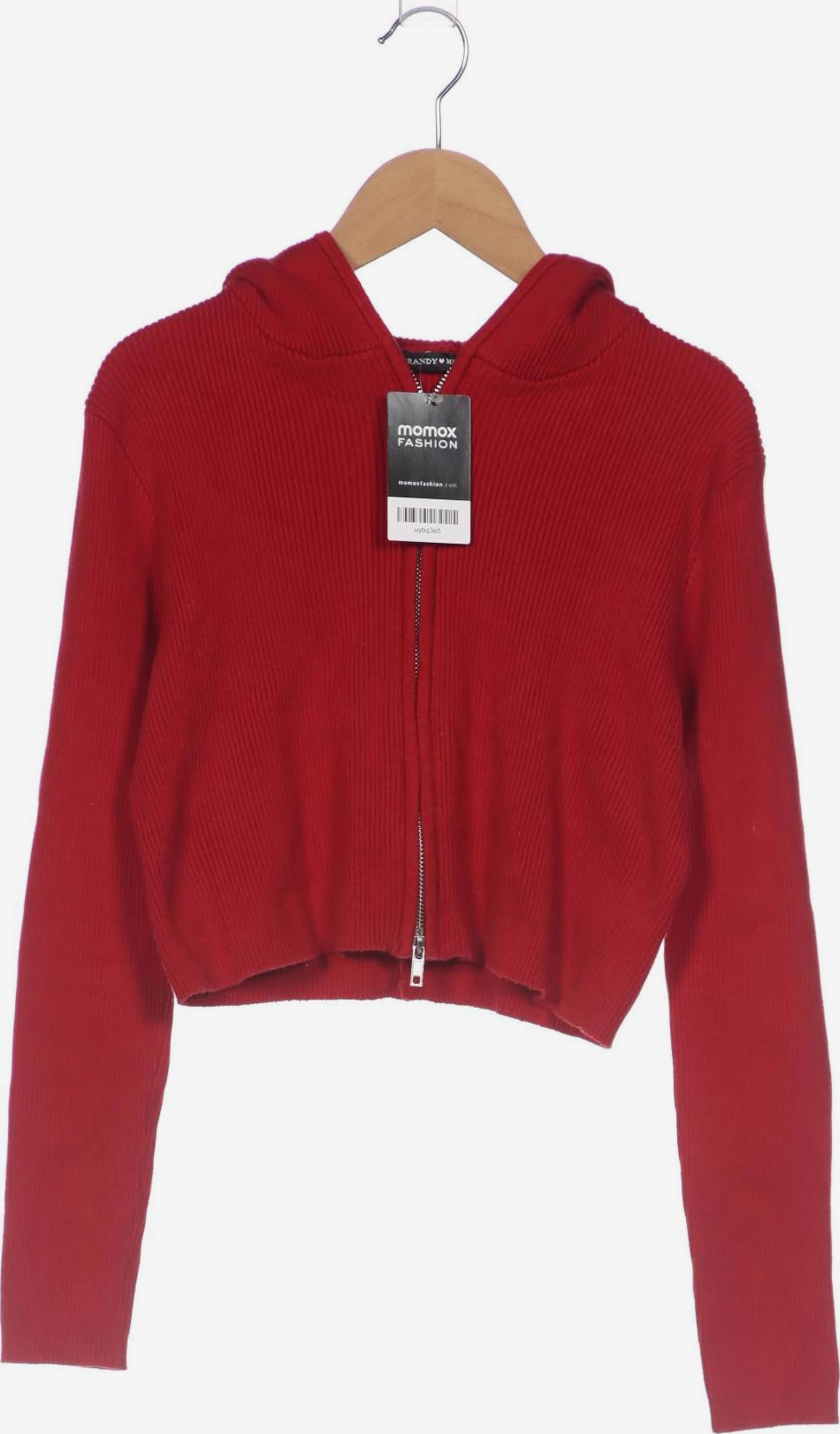 Brandy Melville Sweater Cardigan in XS in Red ABOUT YOU