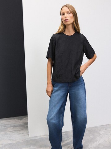 Next T-shirt i svart
