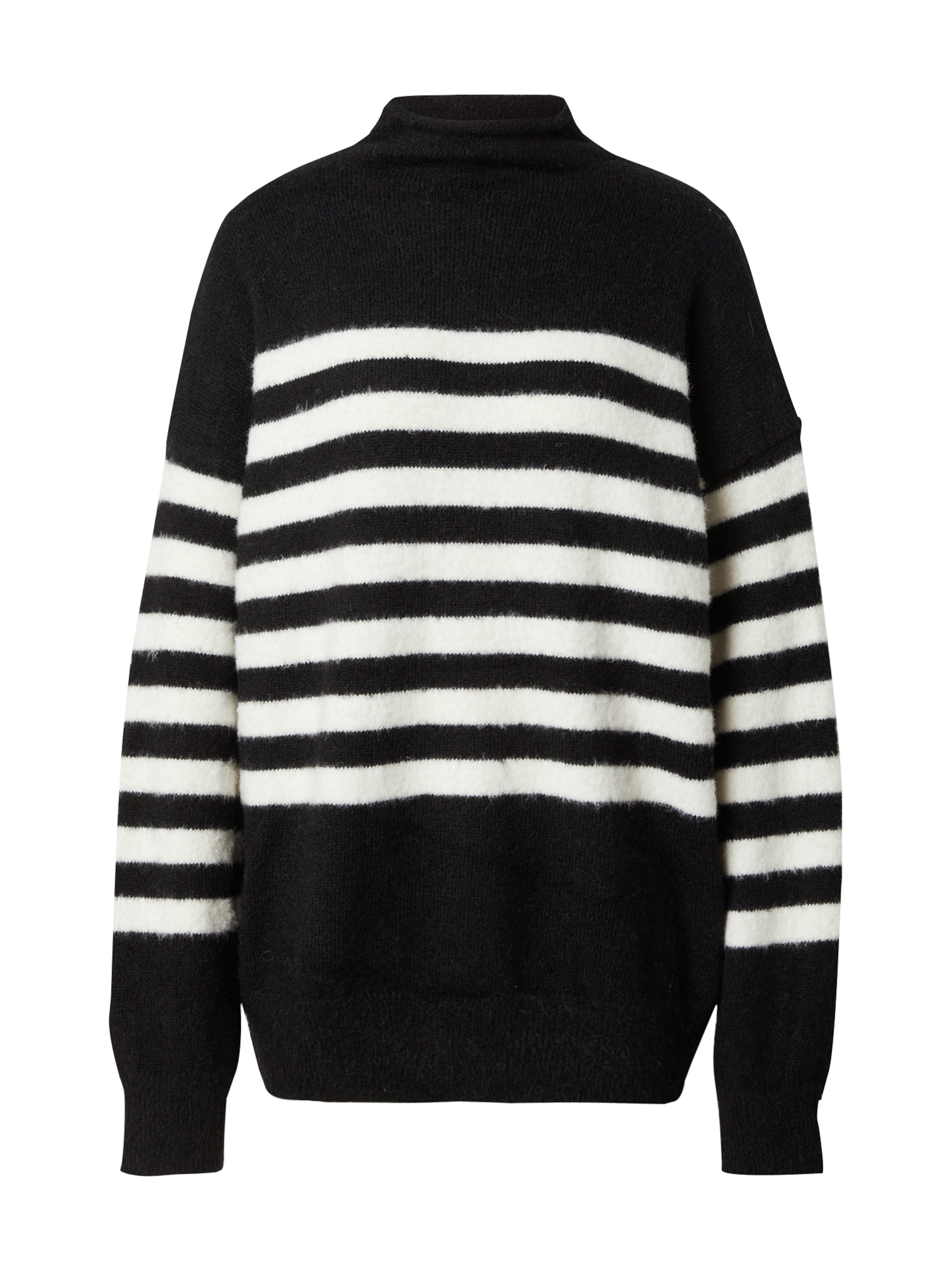 Warehouse Trui in Zwart: voorkant