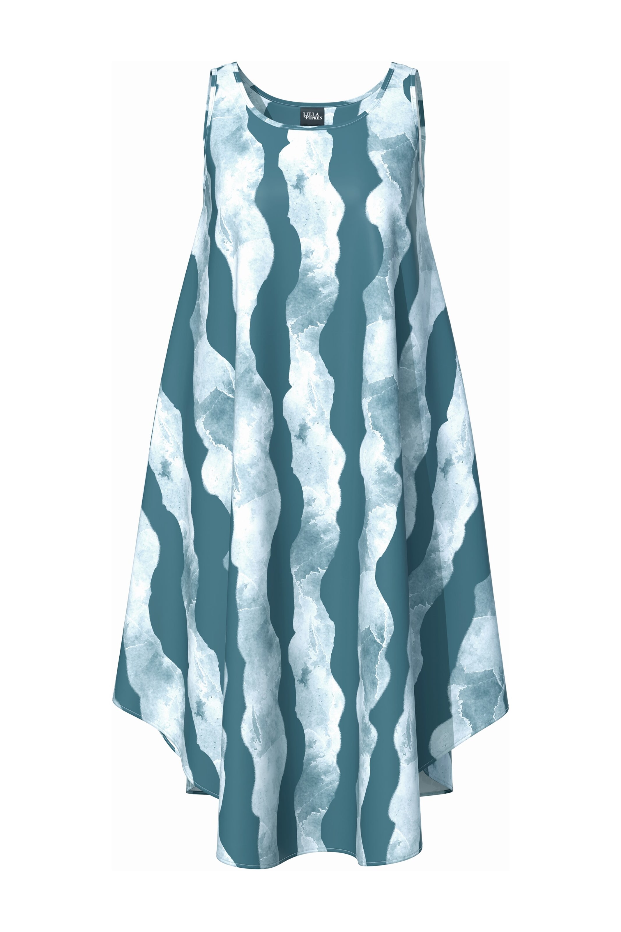 Ulla Popken Kjole i grøn: forside