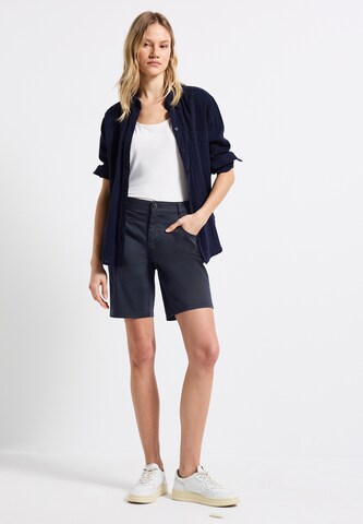 STREET ONE Regular Shorts in Blau