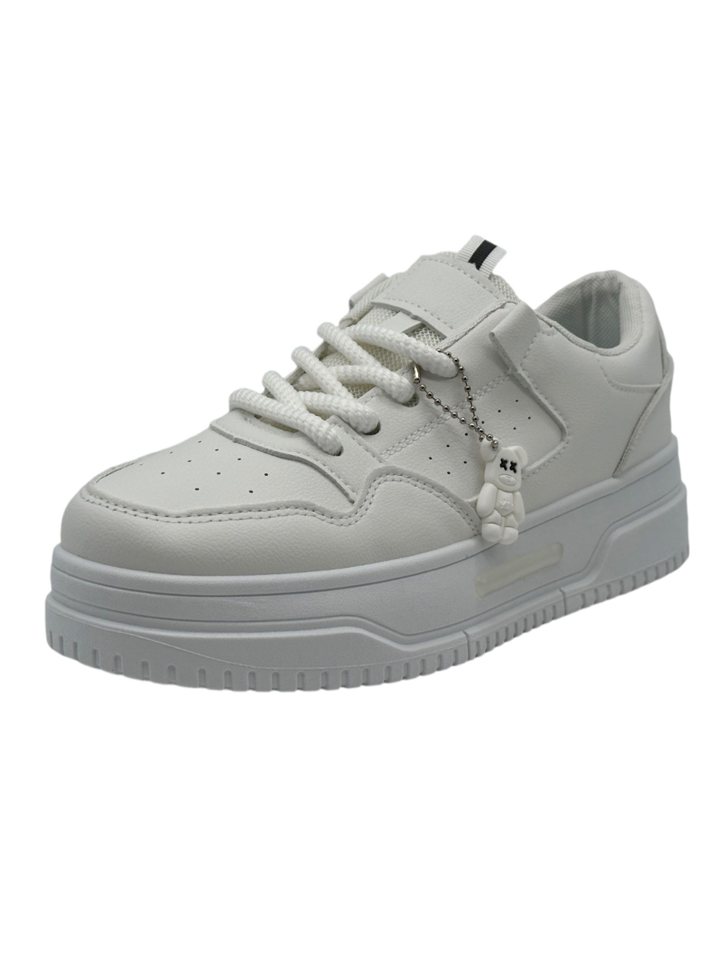 Nowaland Sneaker low 'Chunky Platform Trainers'‌‌‌‌‌‌‌‌‌‌ in Weiß: Vorderseite