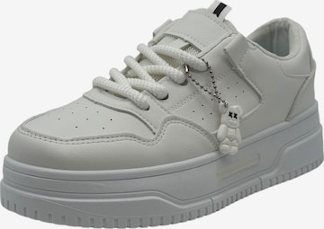 Nowaland Sneaker low 'Chunky Platform Trainers' in Weiß: Vorderseite