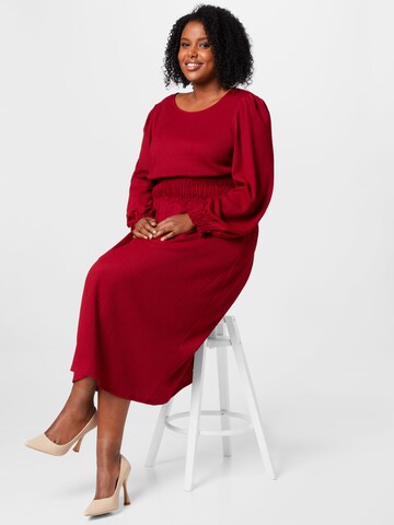 Robe 'Berry' Dorothy Perkins Curve en rouge