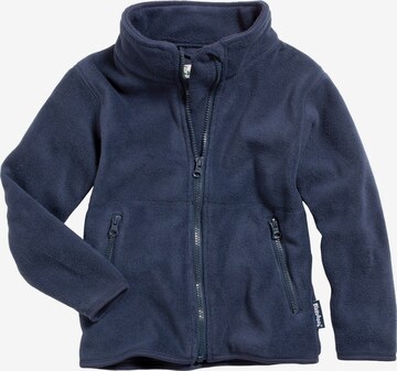 Veste en polaire PLAYSHOES en bleu : devant