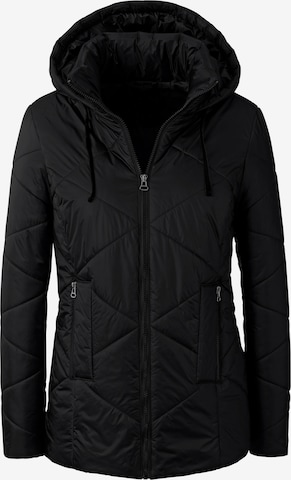 heinePrijelazna jakna - crna boja: prednji dio