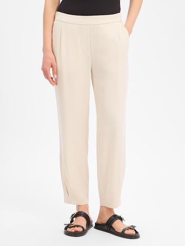 OPUS Loose fit Trousers 'Myha Airy' in Beige: front