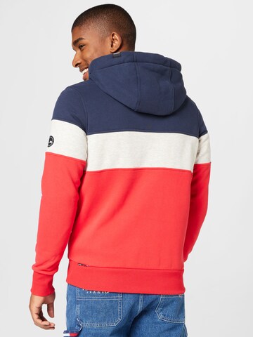 Alife and Kickin Zip-Up Hoodie 'KingsleyAK' in Red