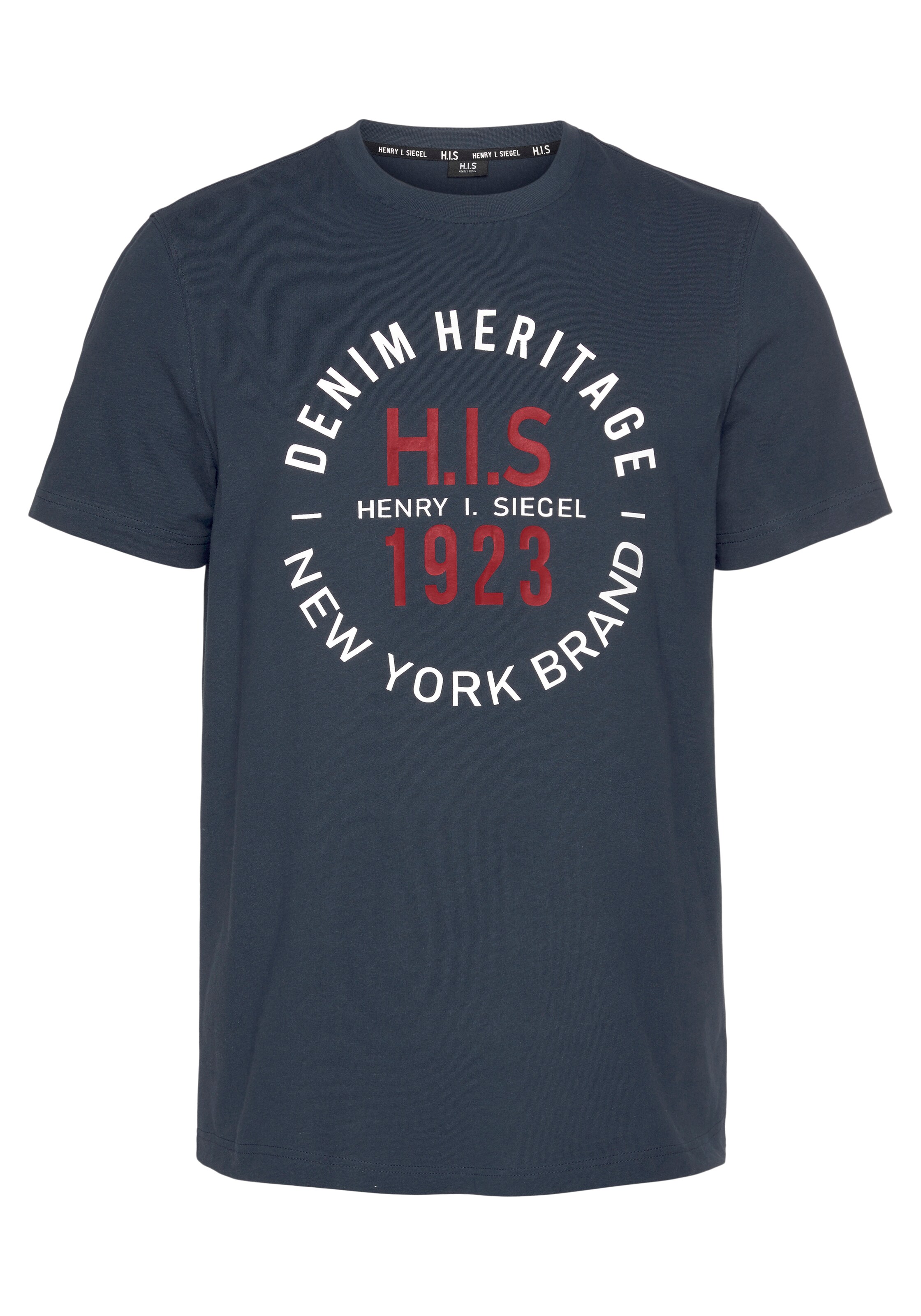 H.I.S Shirt in Blau: Vorderseite