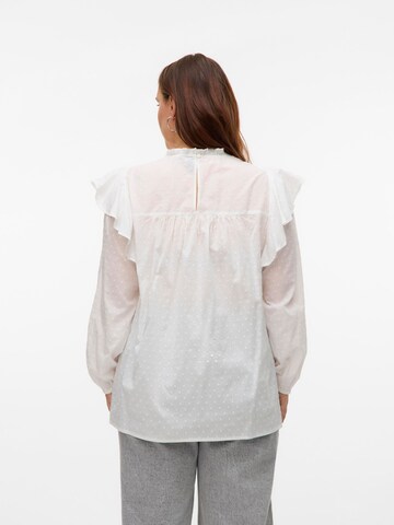 Vero Moda Curve Blouse 'CTRINE' in White
