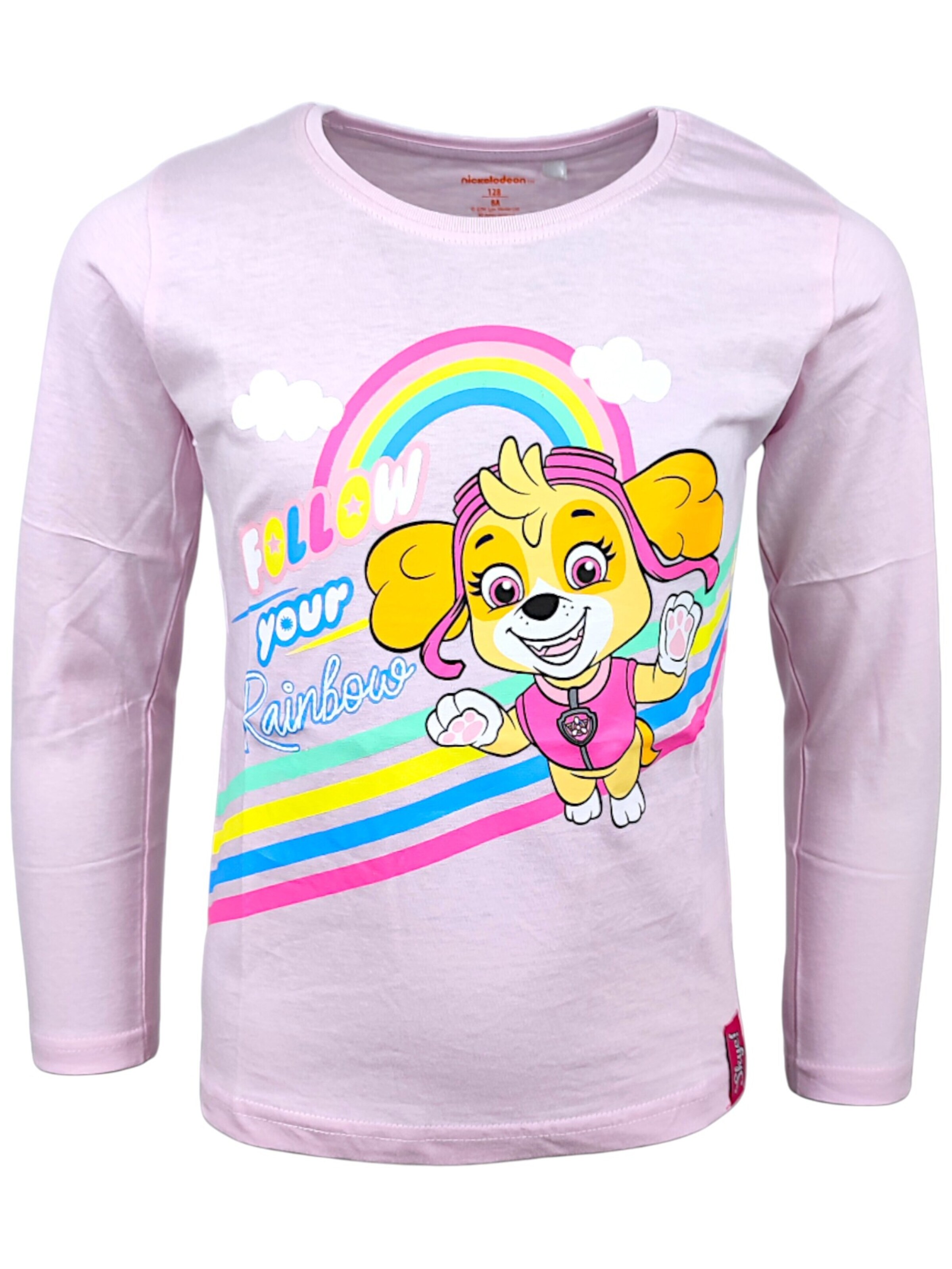 Paw Patrol Shirt 'Paw Patrol'‌‌ in Pink: Vorderseite