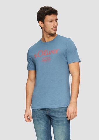 s.Oliver T-Shirt in Blau: Vorderseite
