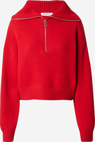 EDITED Pullover 'Zadie' in Rot: Vorderseite