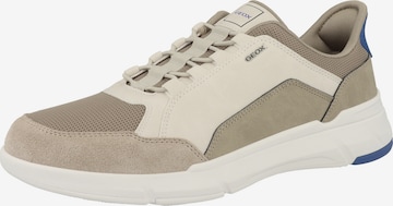 Baskets basses 'Plus A' GEOX en marron : devant