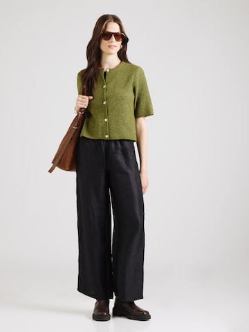 Cardigan 'PCSilly' PIECES en vert