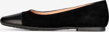 PS Poelman Ballerina 'Vive' in Zwart: voorkant
