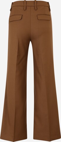 Banana Republic Petite Wide Leg Hosen 'EXAGGERATED' in Braun