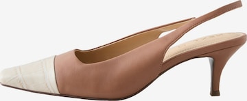 Escarpins à bride arrière 'Forever Comfort' Next en marron : devant
