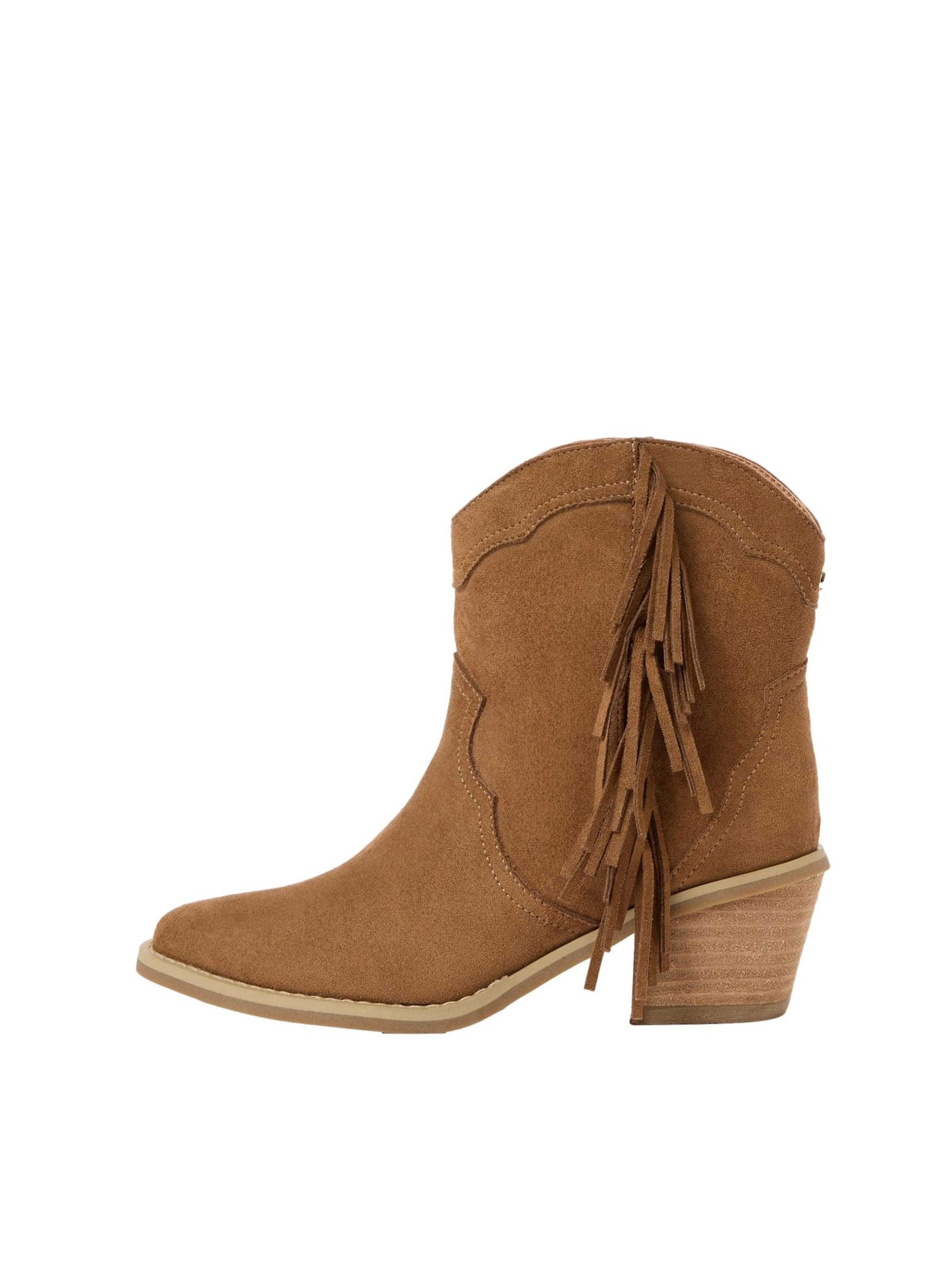 Bottes de cowboy Lipsy en marron : devant