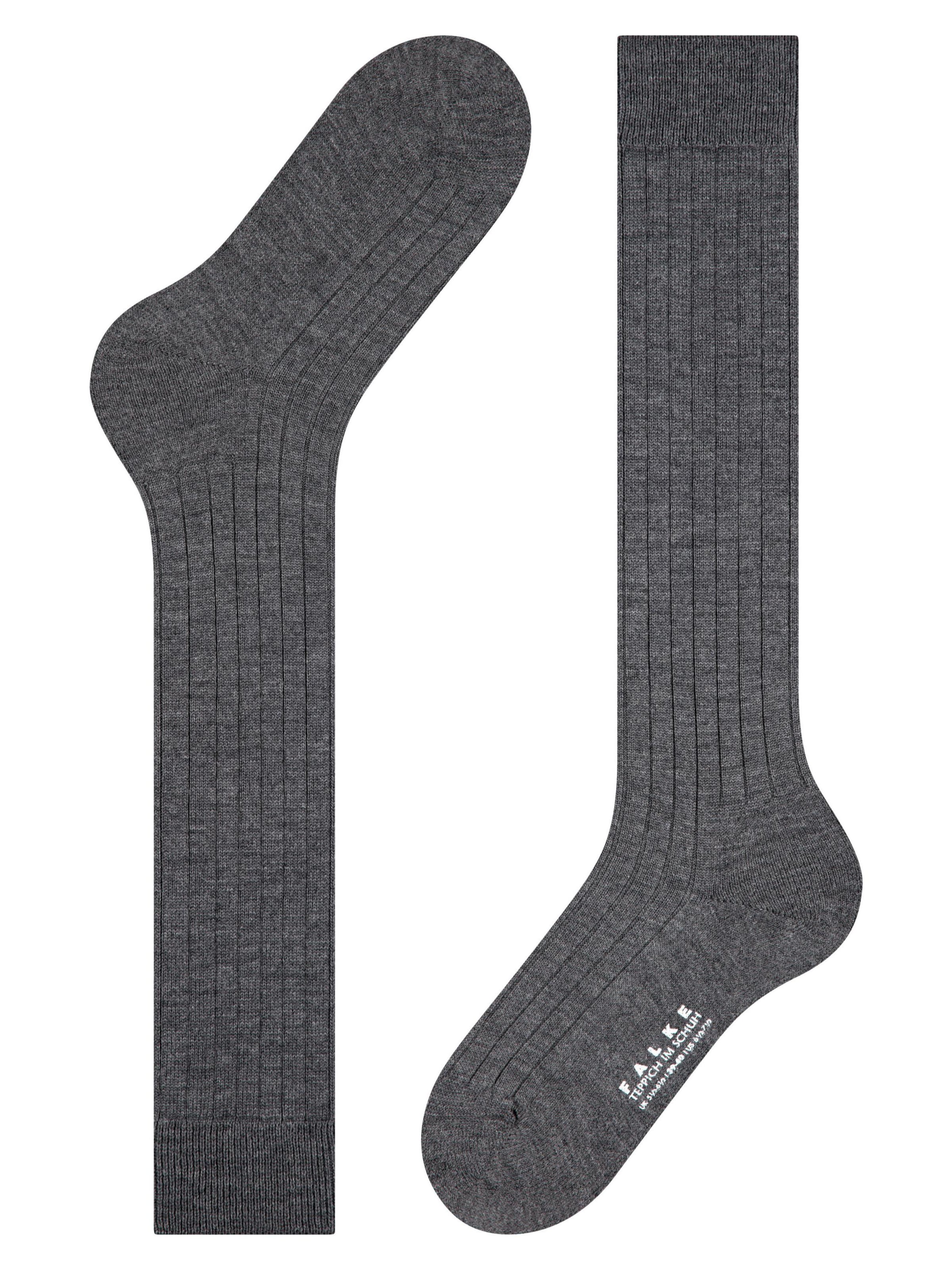 FALKE Knee High Socks 'Teppich im Schuh' in Grey