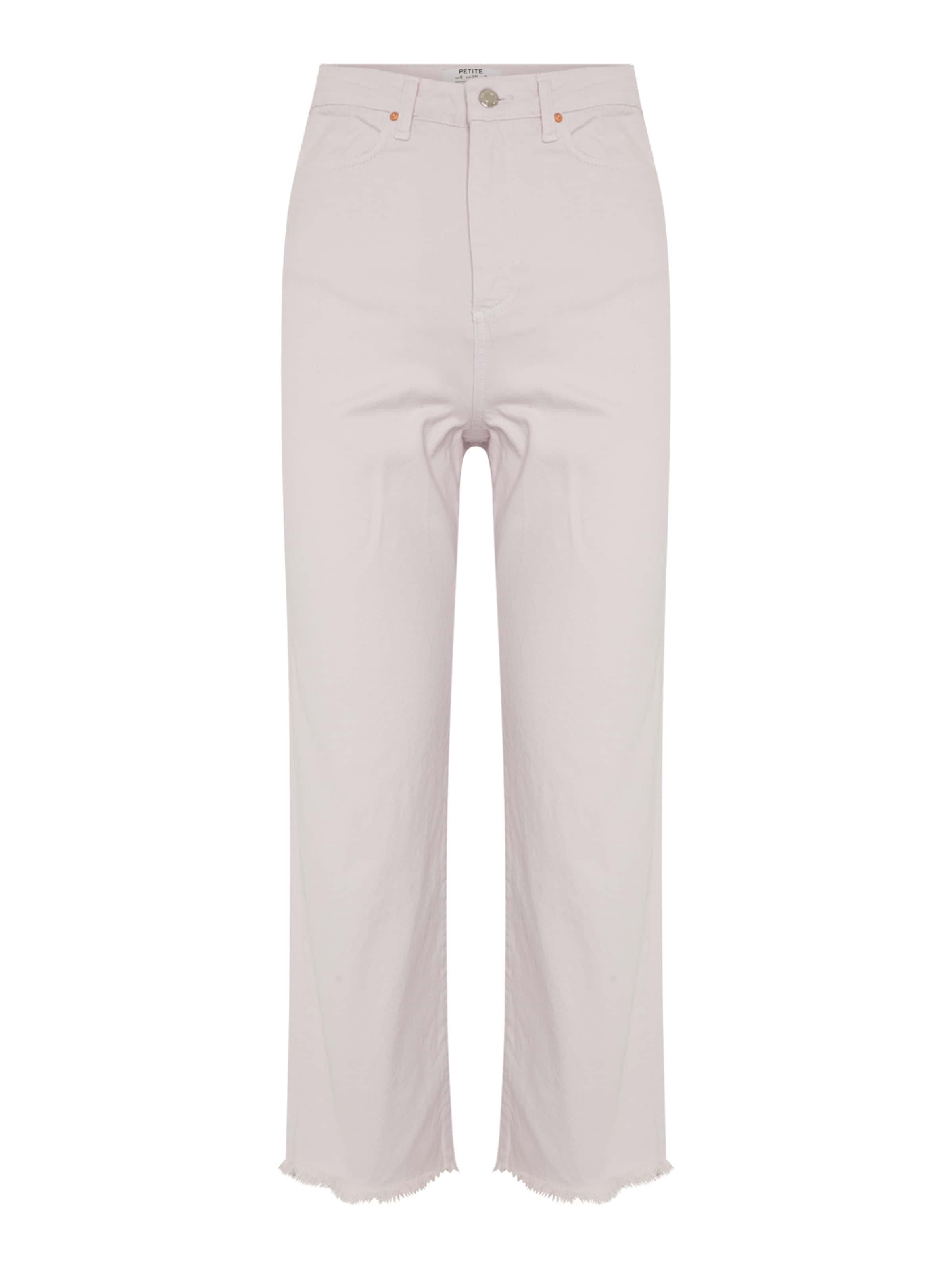 Dorothy Perkins Petite tavaline Teksapüksid, värv valge: eest vaates