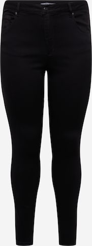 ABOUT YOU Curvy Skinny Jeans 'Insa' in Black: front