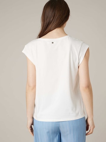 T-shirt 'Amayal' Deeluxe en blanc