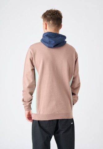 Cleptomanicx Sweatshirt 'Block' in Beige