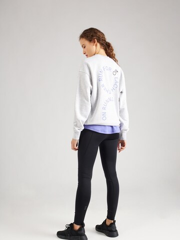 Sweat-shirt 'R,F,E,O' On en gris