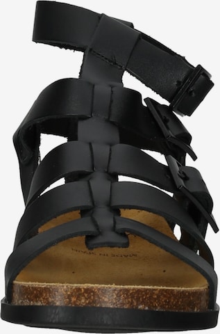 Sandales à lanières Kickers en noir