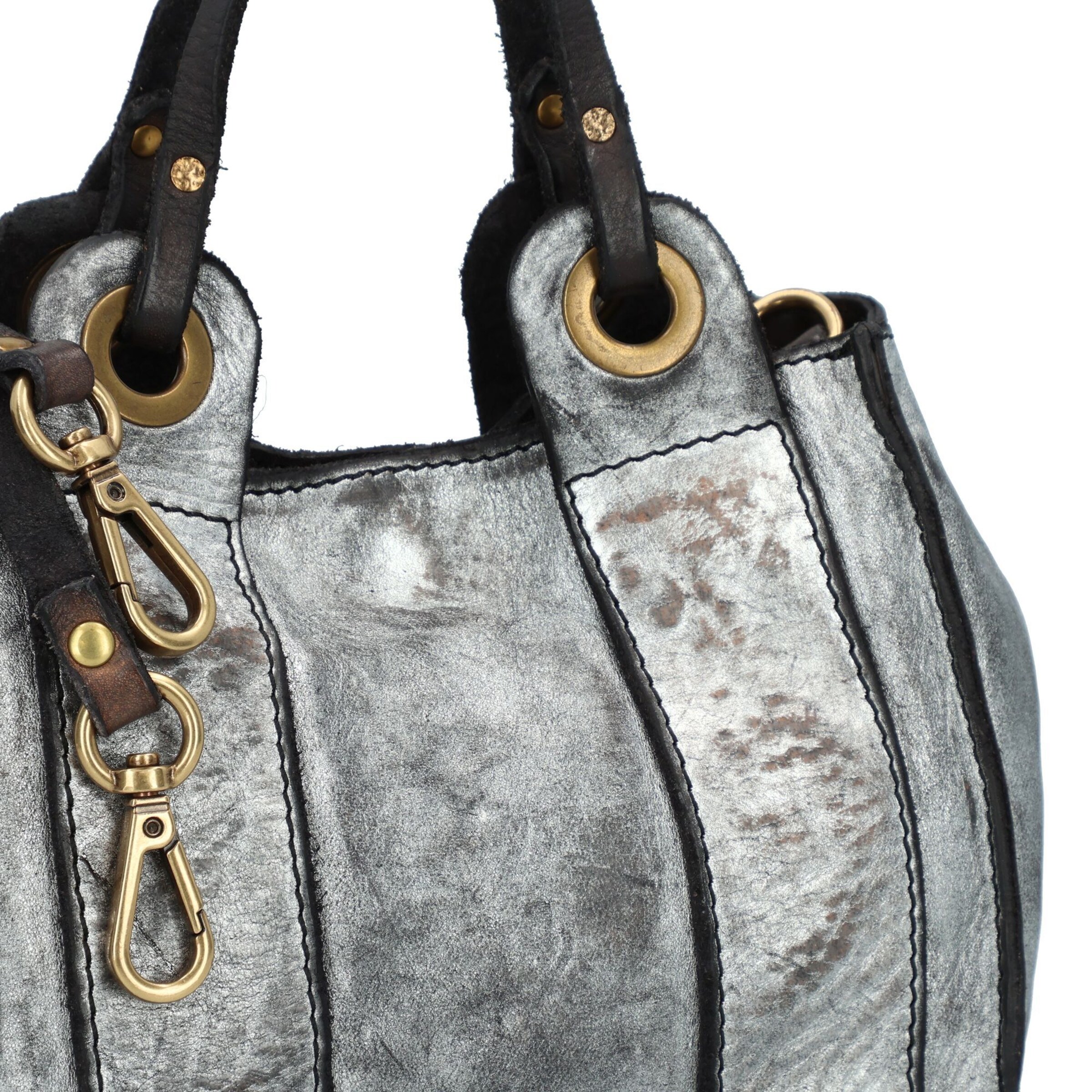 Sacs à main 'Hasni' Campomaggi en argent