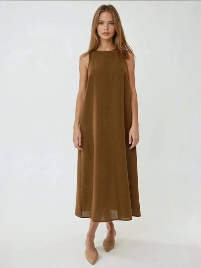 Hiccup Kleid 'Midi'‌‌‌‌‌‌ in 32 in braun, Produktansicht