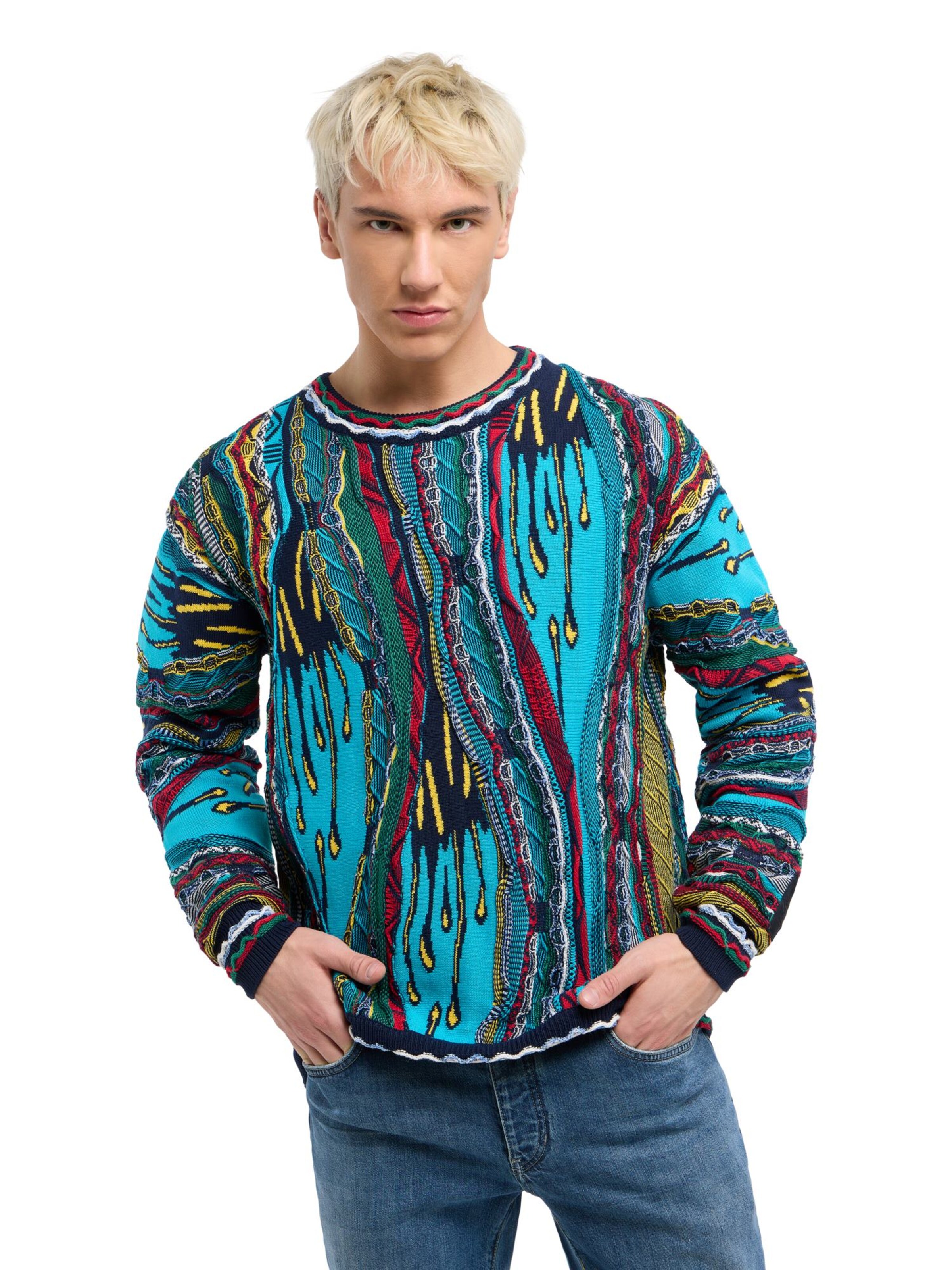 Carlo Colucci Sweater 'Ernandes' in Mixed colours: front